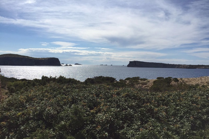 Ruta de senderismo en Ibiza
