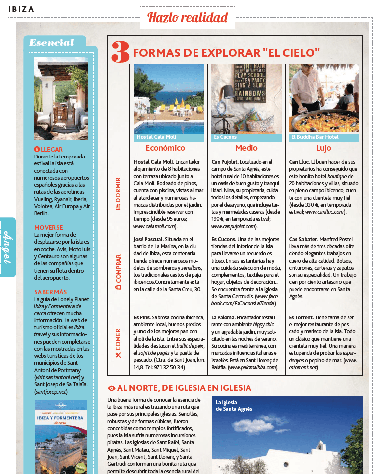 recomendaciones de prensa de alquiler de coche en Ibiza