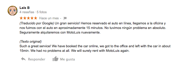 Recomendaciones de alquiler de coche en Ibiza - Best rental car in Ibiza reviews