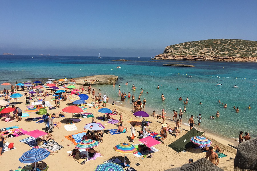 platges de comte ibiza