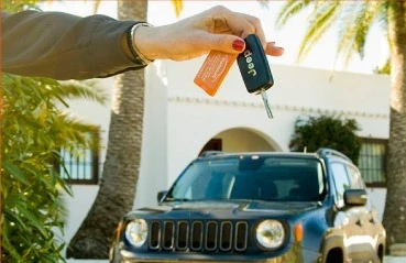 jeep en Villa